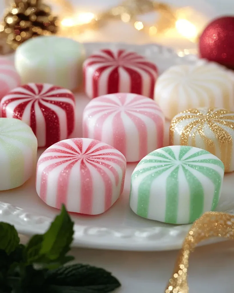 Caramelos de Menta Suaves para Navidad First Image First Image