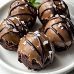 Bombas de Brownie de Masa de Galleta Sin Hornear First Image First Image