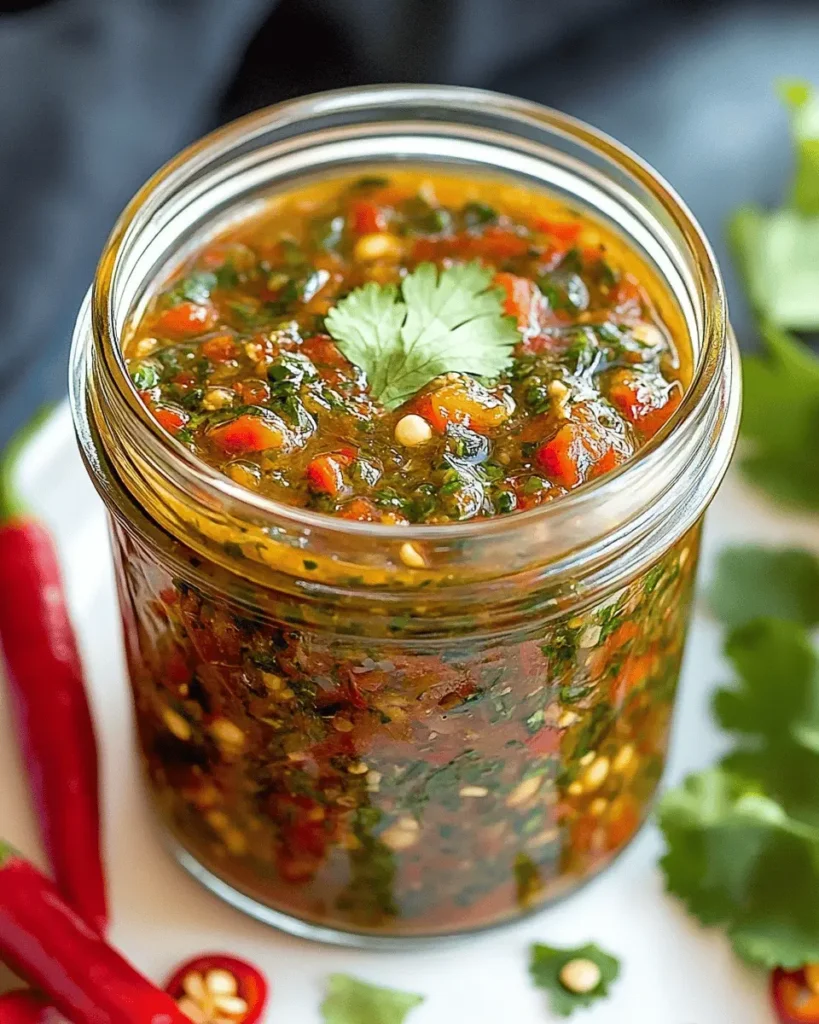 Chutney de Cilantro y Pimiento Dulce Picante First Image First Image