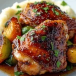 Pollo Glaseado con Miel y Mostaza First Image First Image
