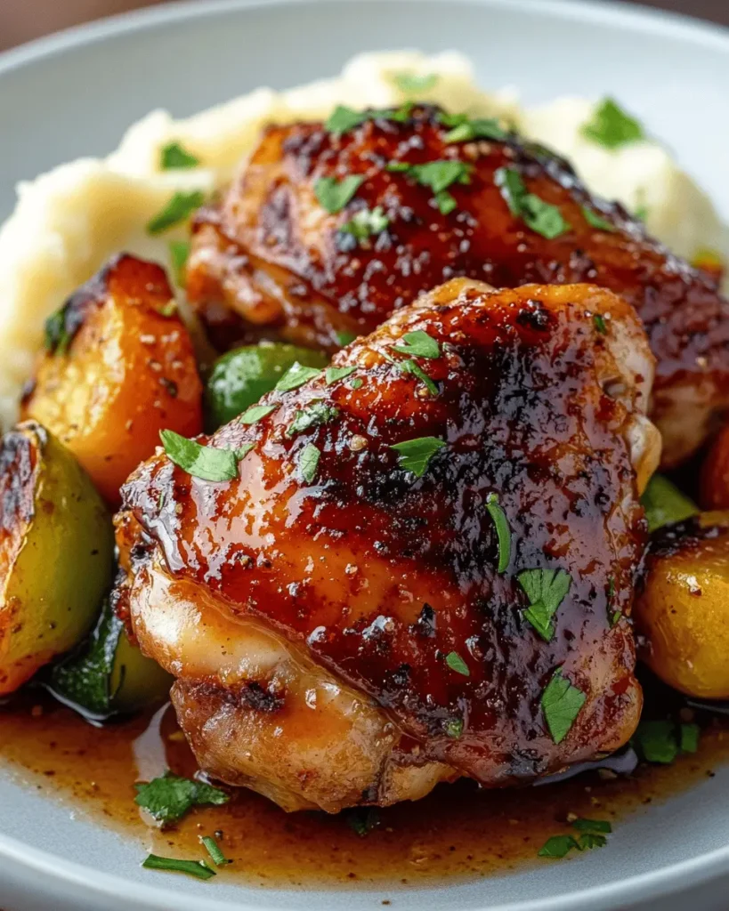 Pollo Glaseado con Miel y Mostaza First Image First Image