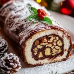 Rollo Navideño de Chocolate y Nuez First Image First Image