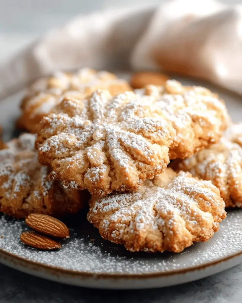 Galletas de Almendra Crujientes First Image First Image