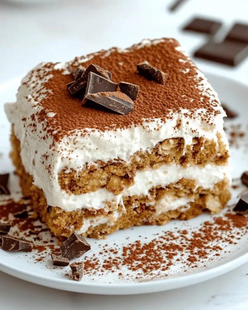 Tiramisú de Galletas de Avena y Crema First Image First Image