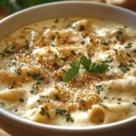 Sopa de Lasaña Alfredo Decadente First Image First Image