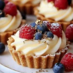 Tartaletas de Mousse de Chocolate Blanco First Image First Image
