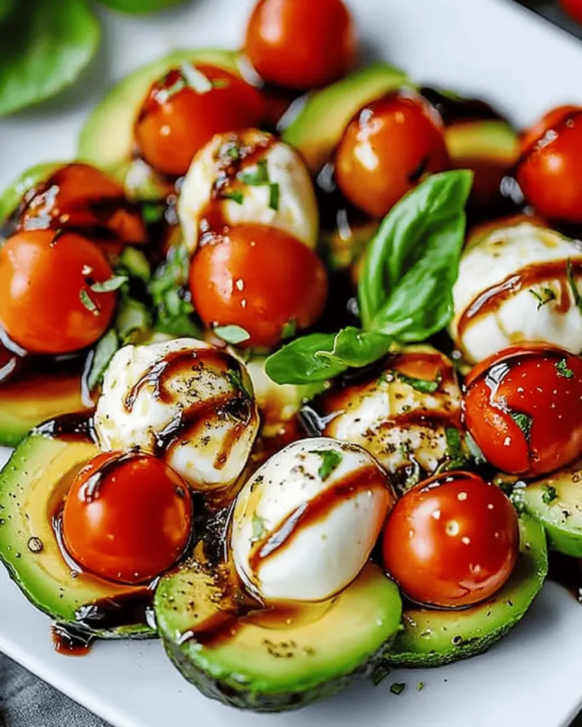 Ensalada de Aguacate Caprese First Image First Image