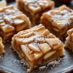 Barritas de Tarta de Manzana con Caramelo Salado First Image First Image