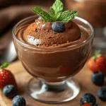Mousse de Chocolate Saludable First Image First Image