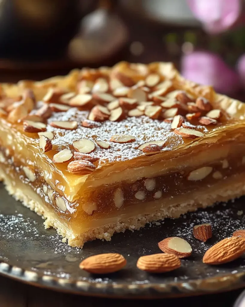 Tarta de Almendra Inspirada en Baklava First Image First Image