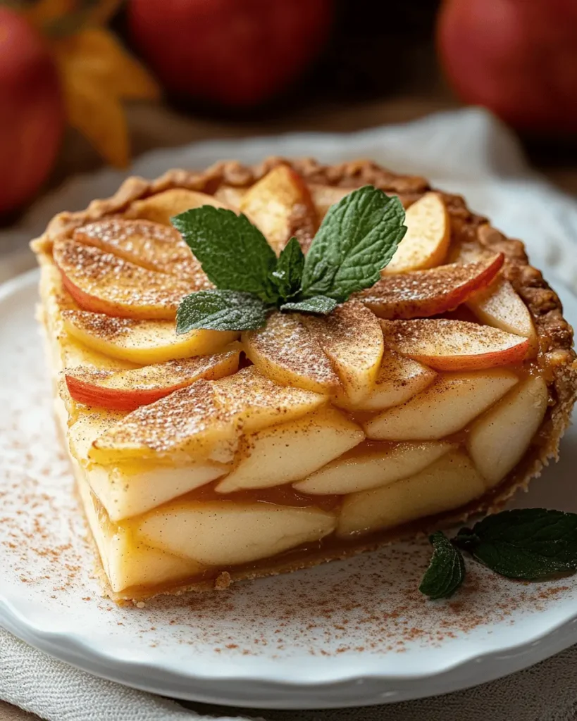 Pastel de Manzana Otoñal First Image First Image