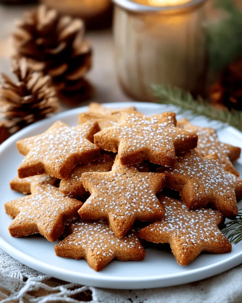 Galletas Estrella de Canela y Miel First Image First Image