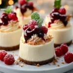 Cheesecakes Navideños en Miniatura First Image First Image