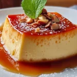 Flan Neapolitano Cremoso que se Derrite en la Boca First Image First Image