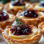 Tartaletas de Brie con Mermelada de Higos First Image First Image