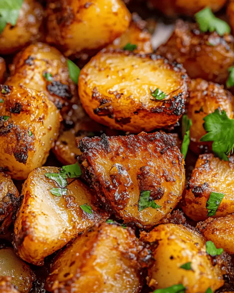 Patatas al horno con su deliciosa salsa First Image First Image