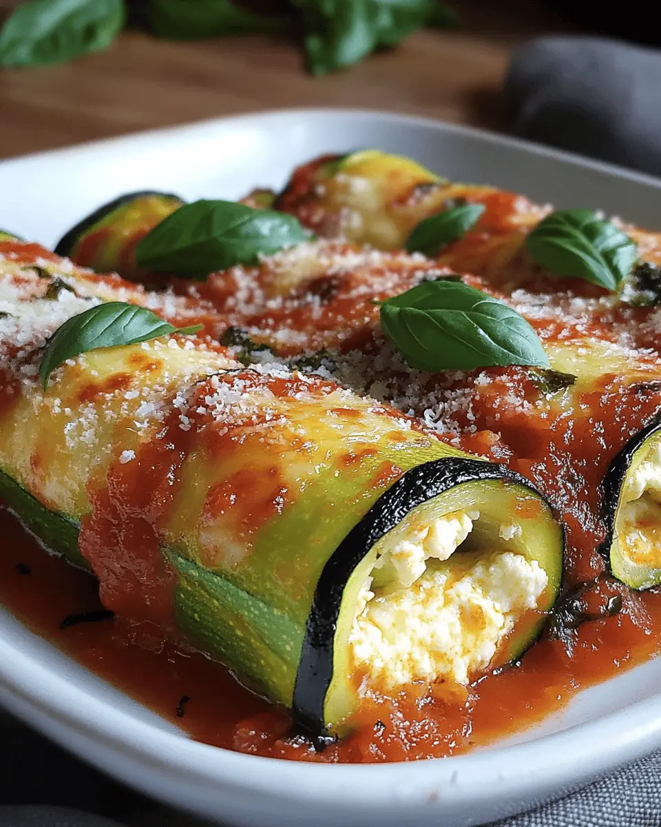 Canelones de Calabacín a la Italiana First Image First Image