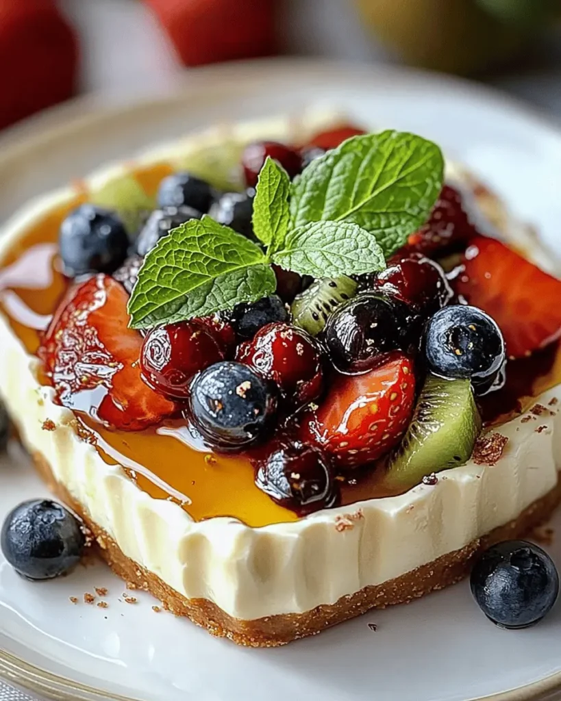 Tarta de Frutas de la Tienda Epicerie Fine First Image First Image