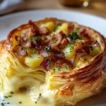 Sol de hojaldre estilo Tartiflette First Image First Image