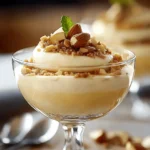 Mousse de pera con avellanas tostadas First Image First Image