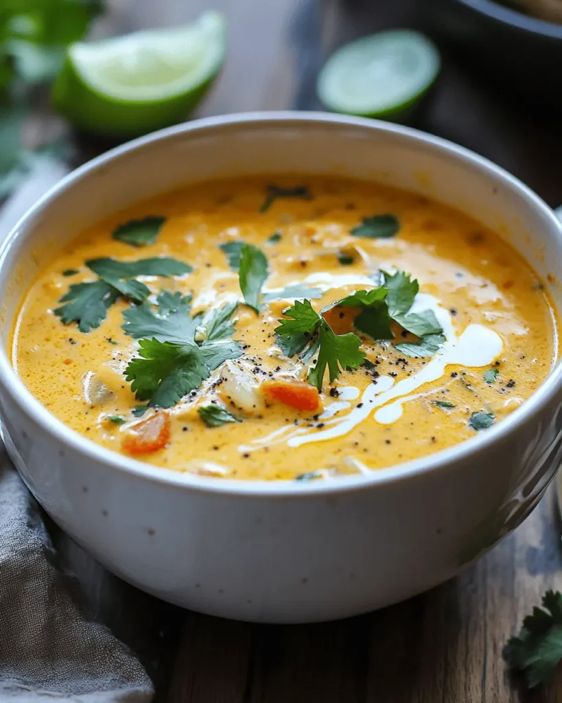 Sopa Mulligatawny Cremosa y Baja en Carbohidratos First Image First Image