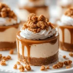 Mini Cheesecakes de Biscoff Sin Hornear First Image First Image