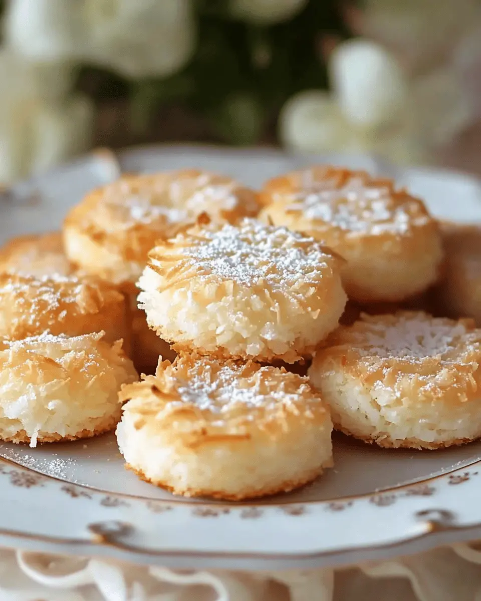 Galletas de Coco First Image First Image