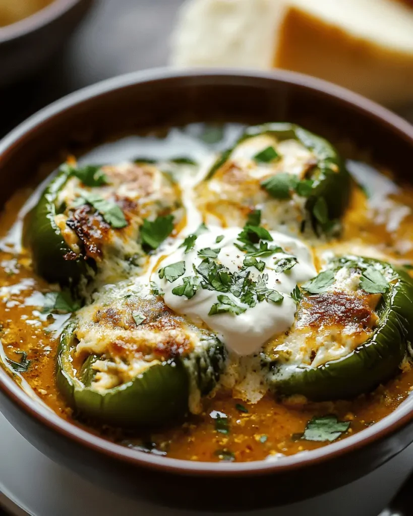 Sopa de Chiles Rellenos First Image First Image
