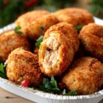 Croquetas de Pollo Navideñas Crujientes First Image First Image