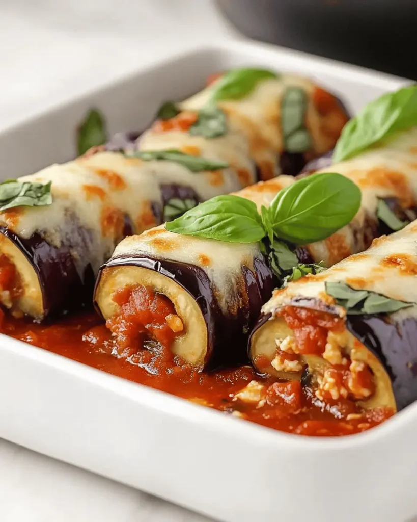 Rollatini de Berenjena Saludable First Image First Image