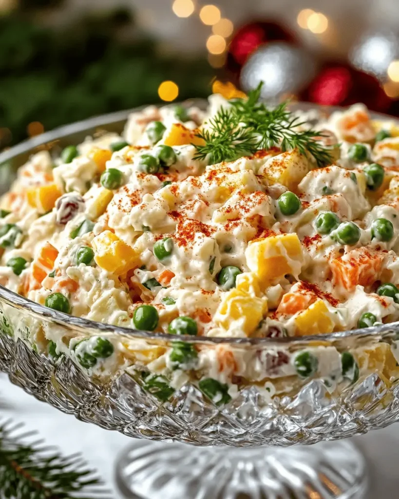 Ensalada Rusa Navideña First Image First Image