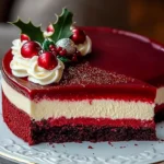 Tarta de Queso Rojo Velvet Navideña First Image First Image