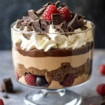Trifle de Cheesecake de Chocolate con Baileys First Image First Image