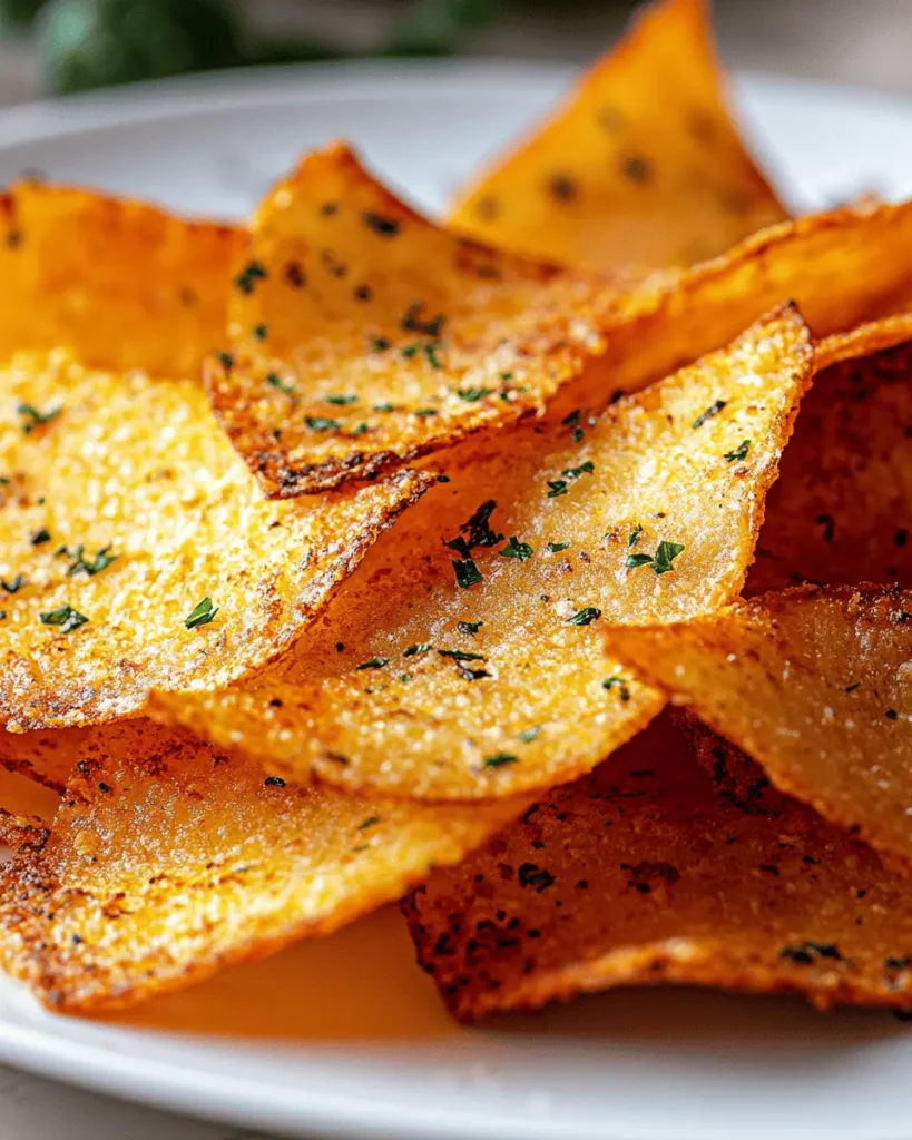 Chips de queso crujientes First Image First Image