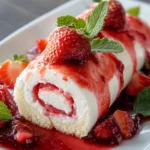 Rollos de Cheesecake de Fresa First Image First Image