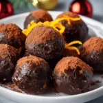 Trufas de Chocolate y Naranja Navideñas First Image First Image