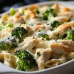 Cazuela de Pollo y Brócoli Alfredo First Image First Image
