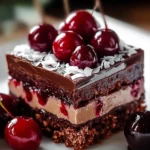 Barras Mágicas de Chocolate y Cereza
