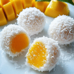 Bolas de Bienestar Tropical de Coco y Mango