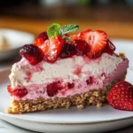 Cheesecake Crujiente de Fresas Berrylicious