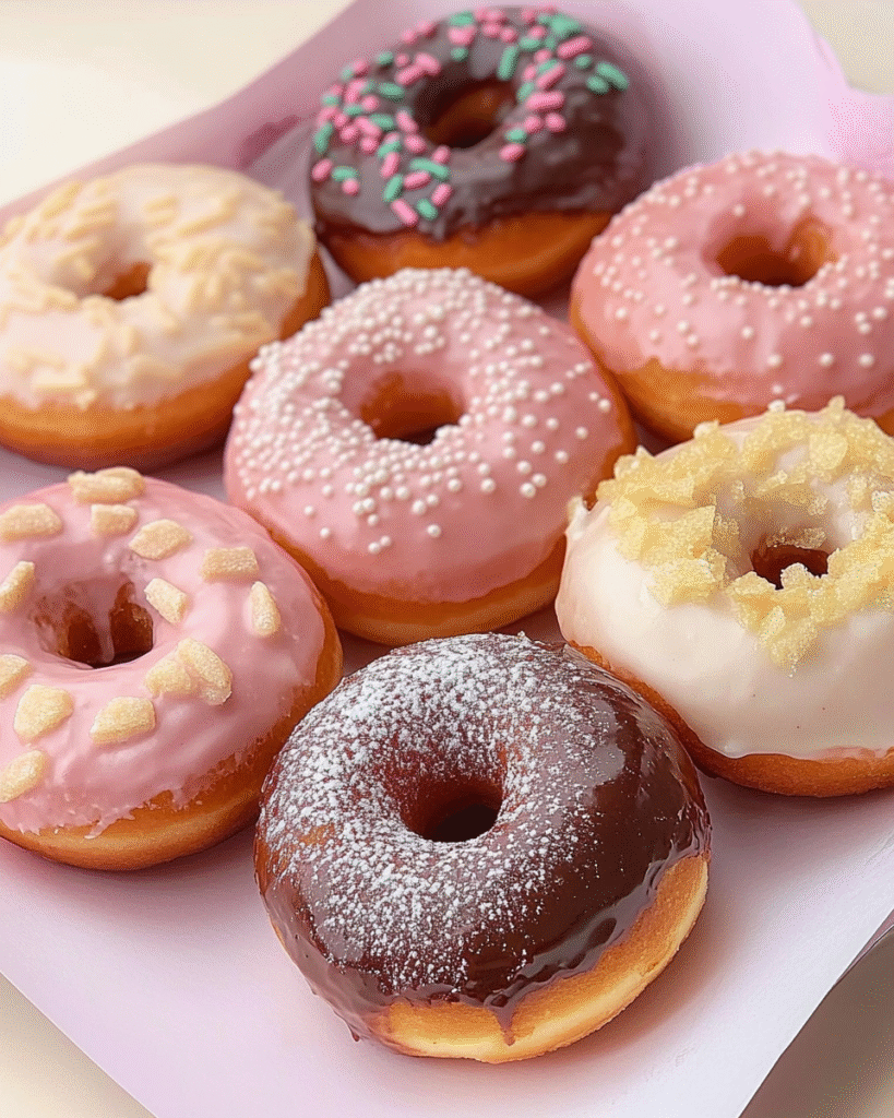 Donas Coreanas con Sabor a Sésamo