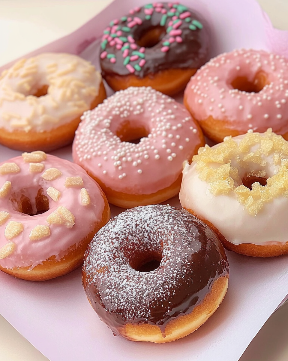 Donas Coreanas con Sabor a Sésamo