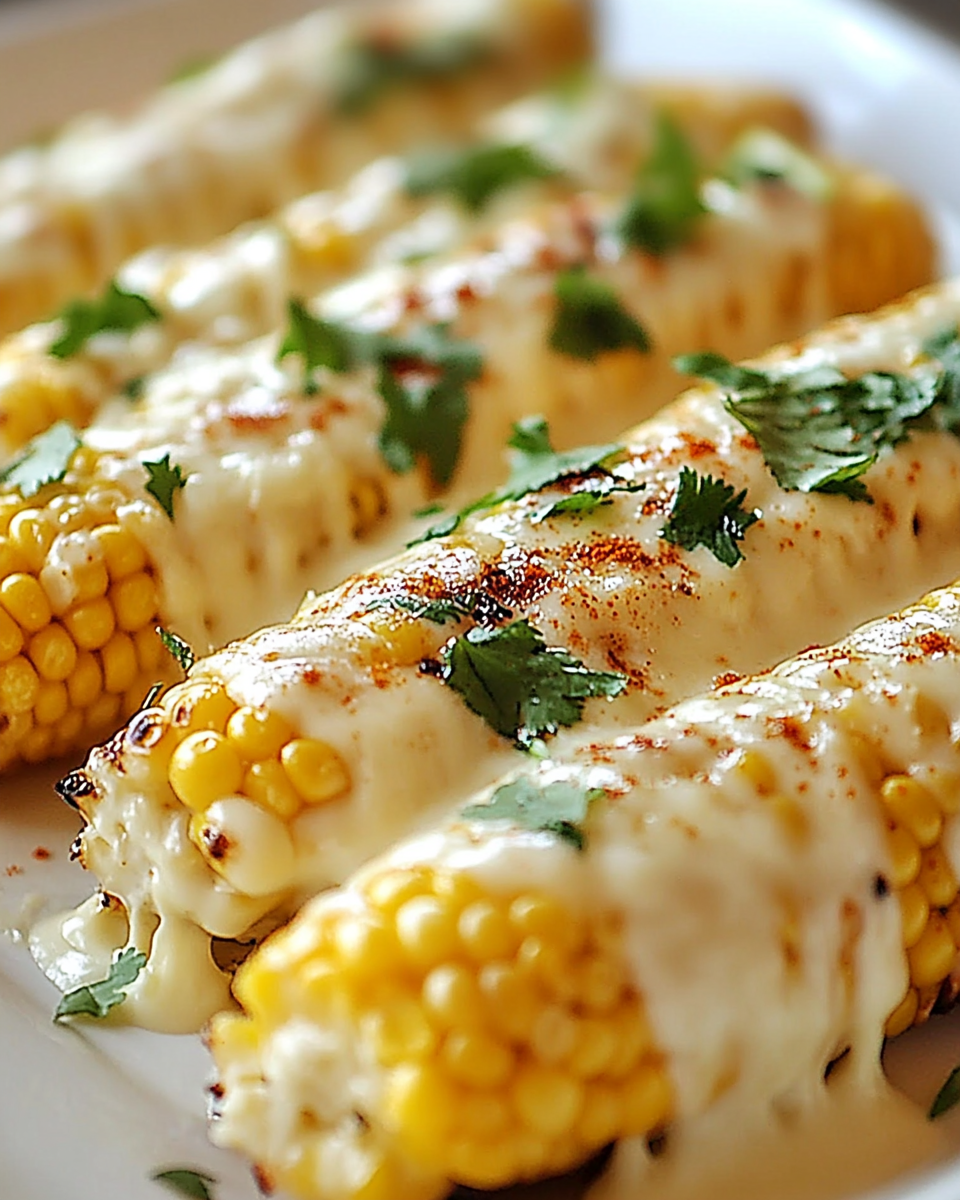 Elote al Horno con Queso