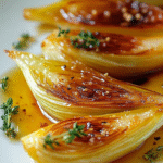 Endivias caramelizadas con mantequilla y miel