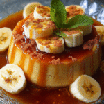 Ensalada de Flan de Plátano