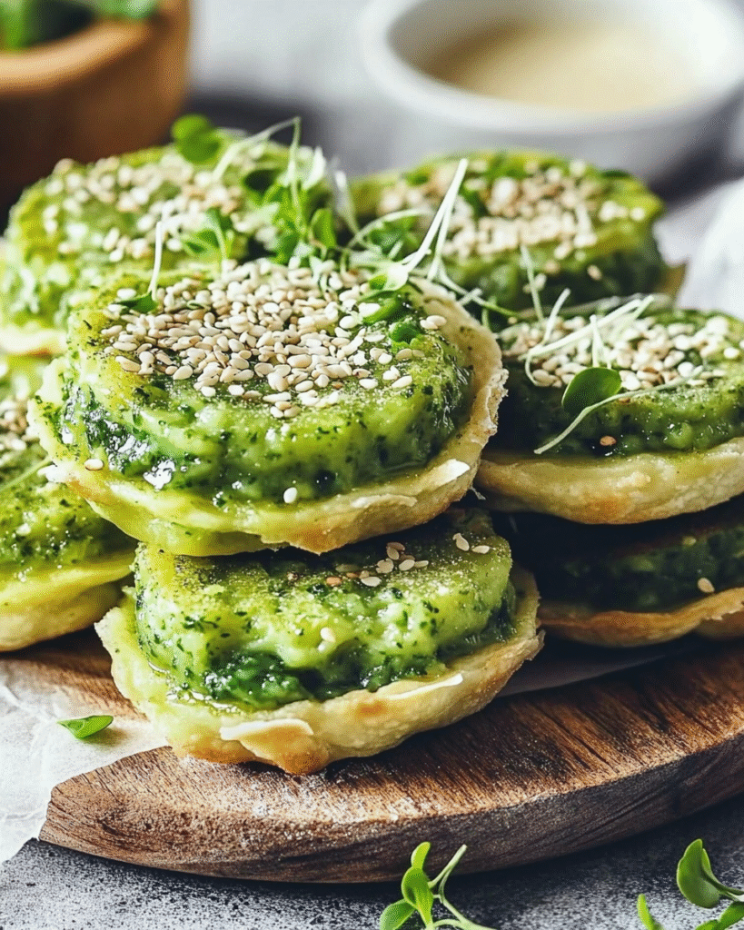 Galettes de brócoli
