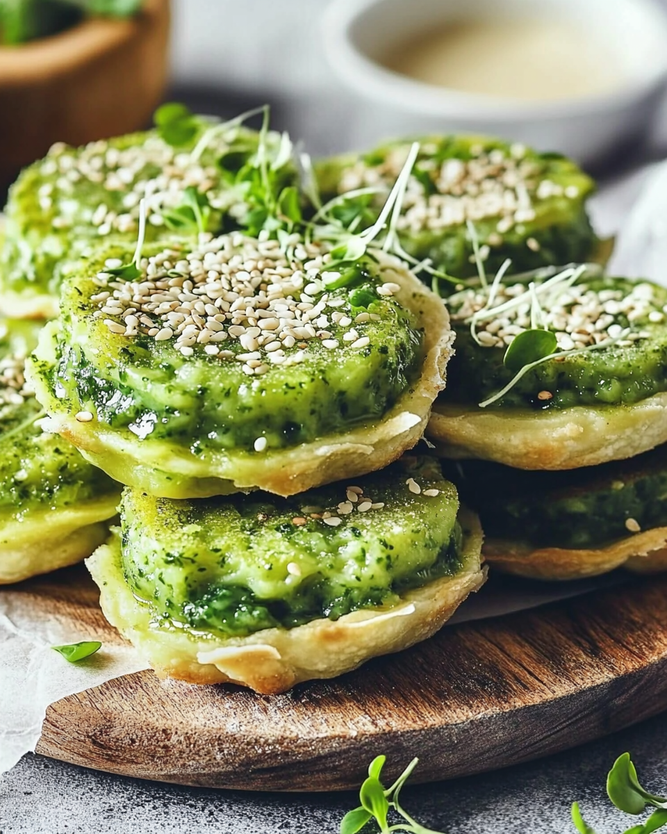 Galettes de brócoli