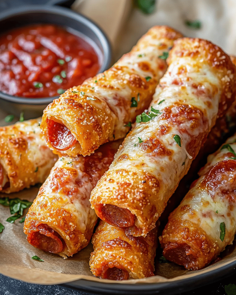 Panecillos de Pizza de Pepperoni