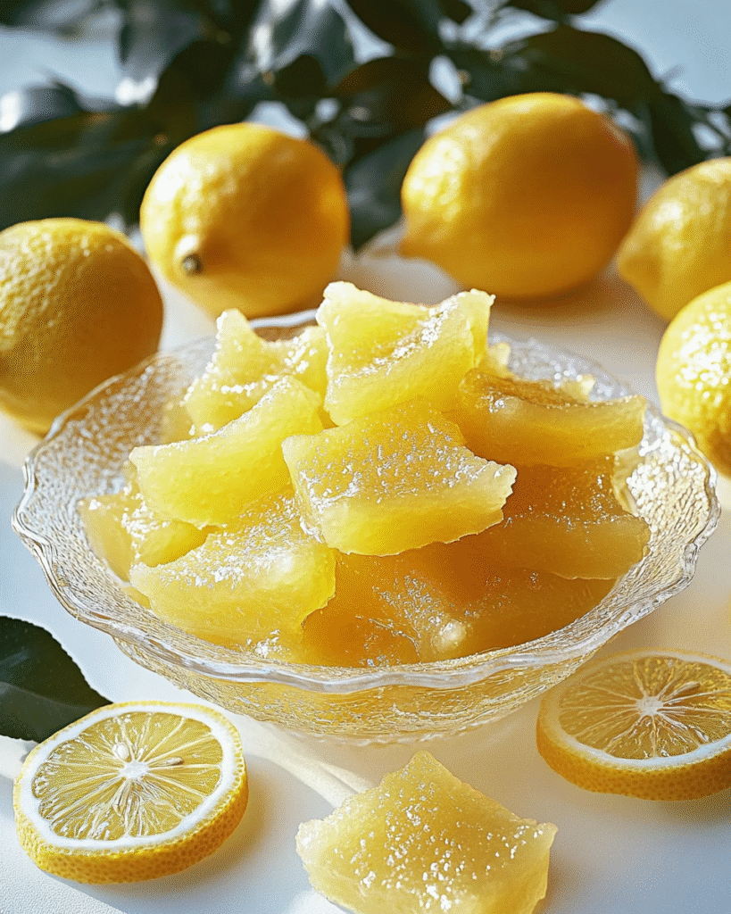 Pasta de Frutas de Limón