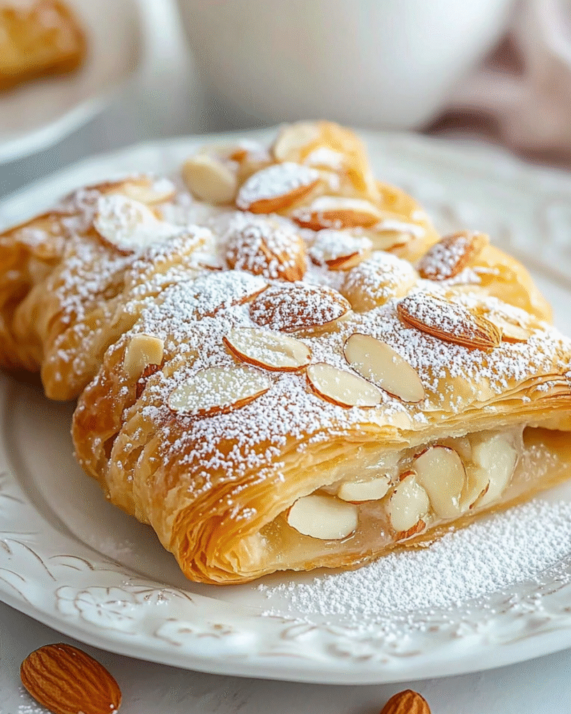 Pastelito de Almendra Crujiente